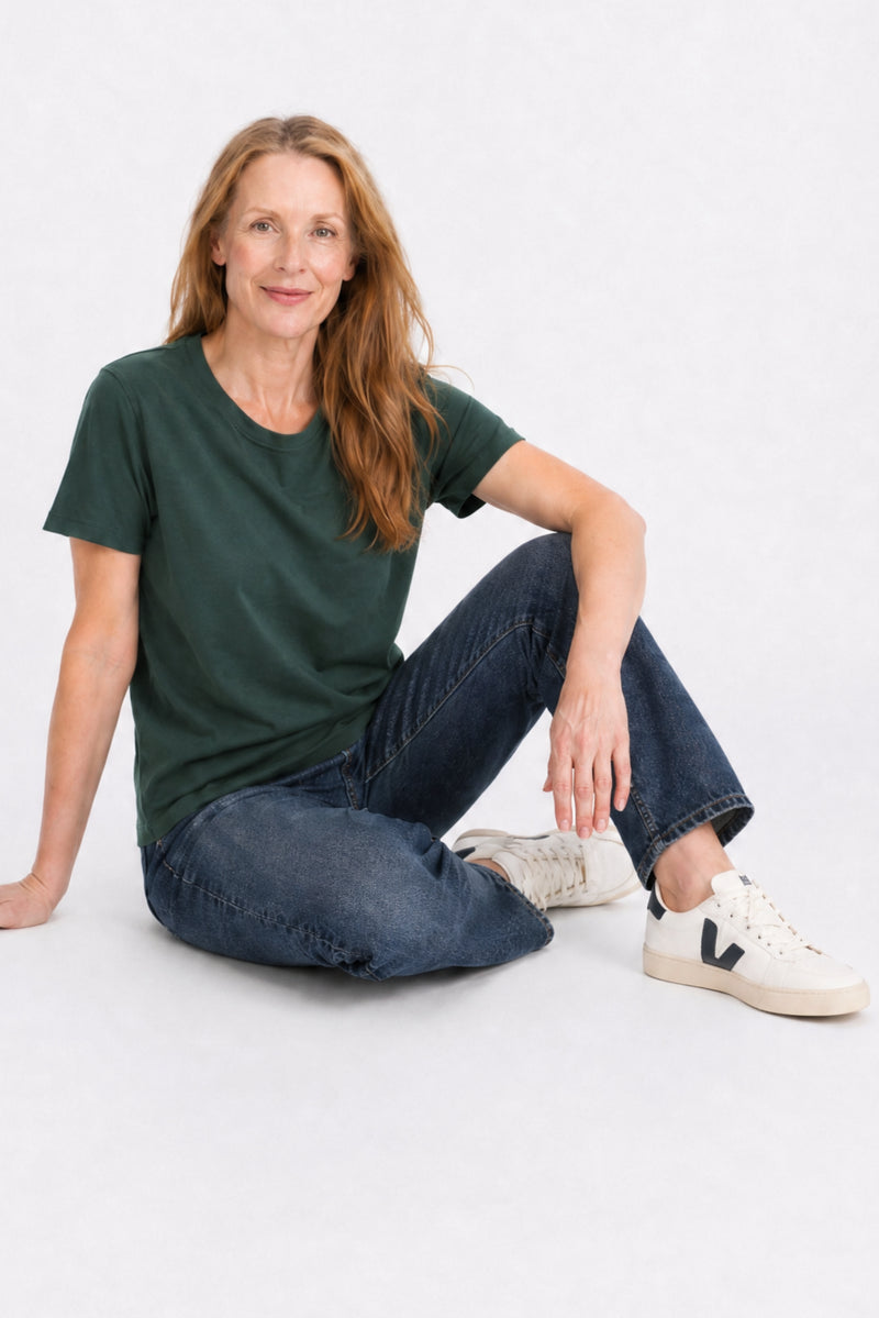 Elliotte Crewneck Tee Sycamore