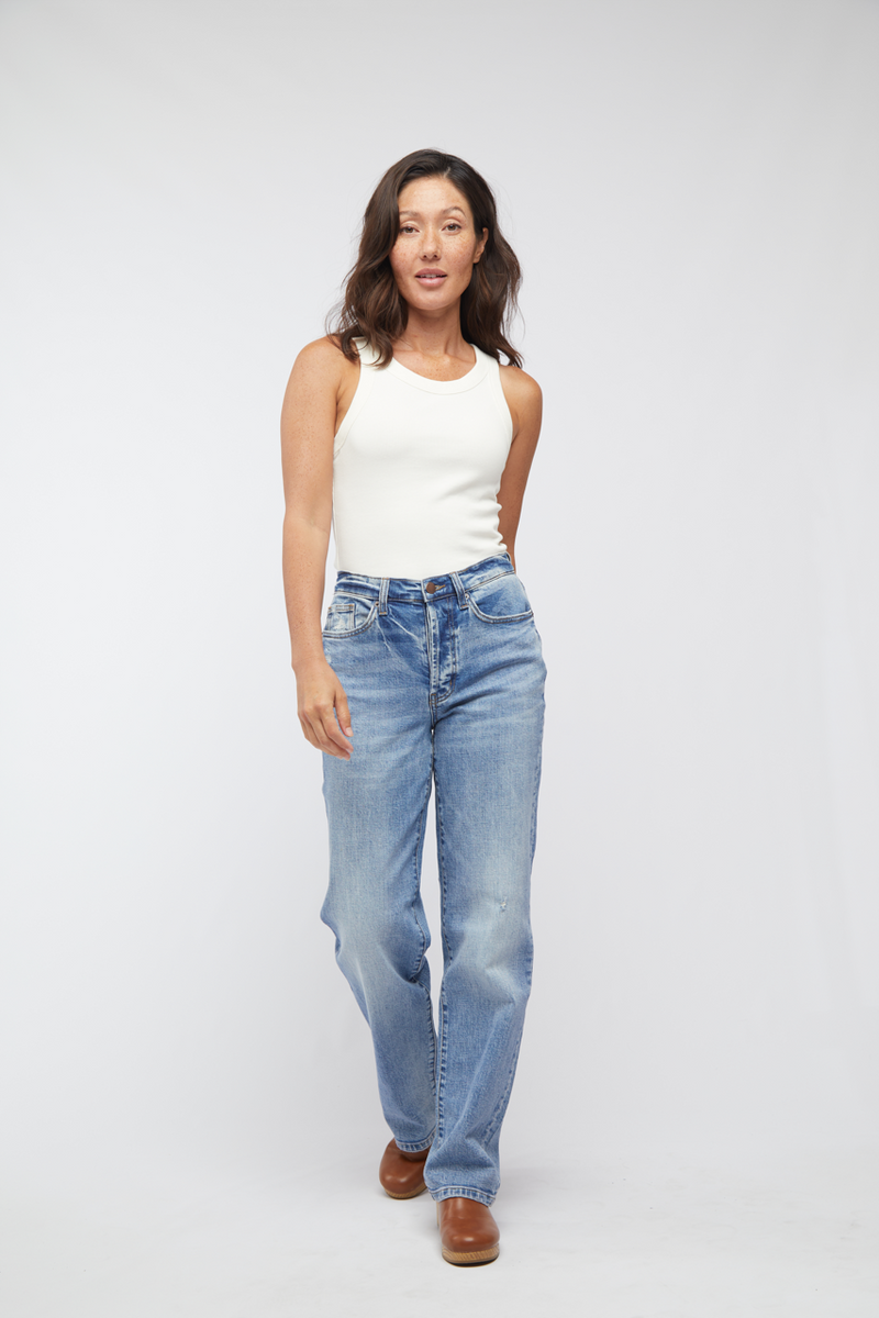 Model styled in women&