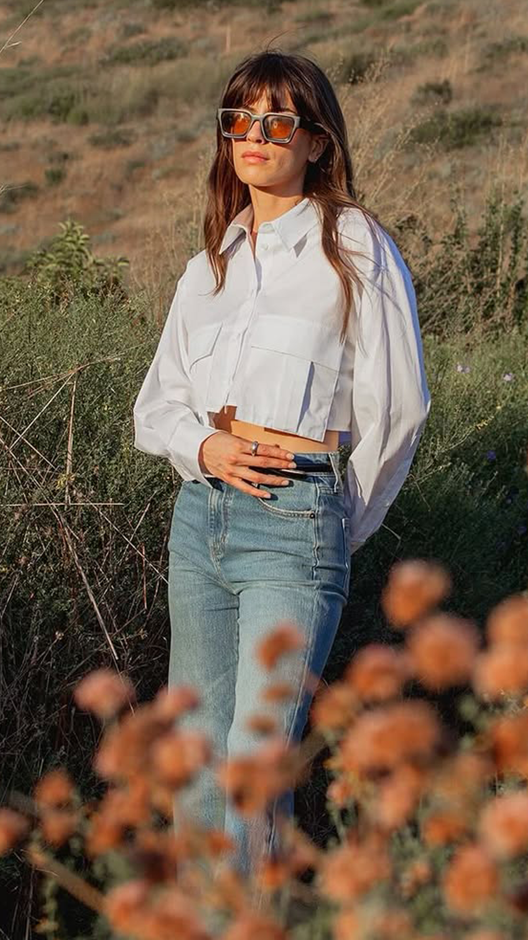 capsule wardrobe ways to wear a denim shirt