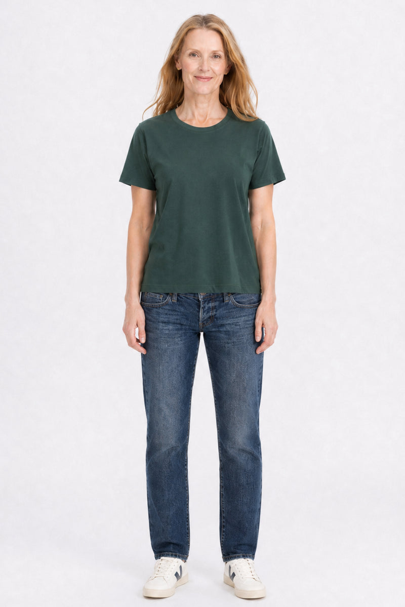 Elliotte Crewneck Tee Sycamore