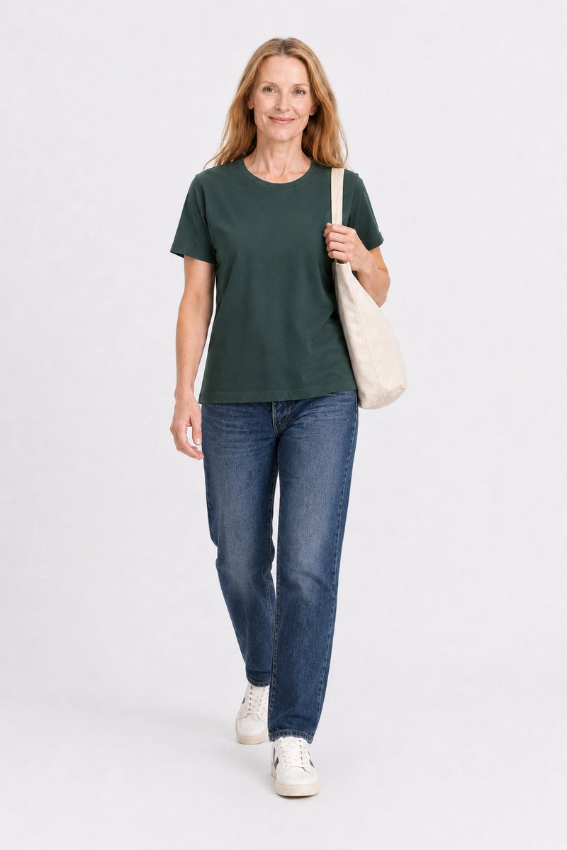 Elliotte Crewneck Tee Sycamore