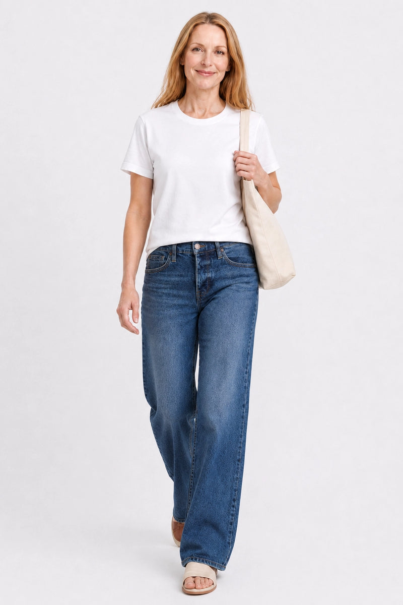 Elliotte Crewneck Tee White