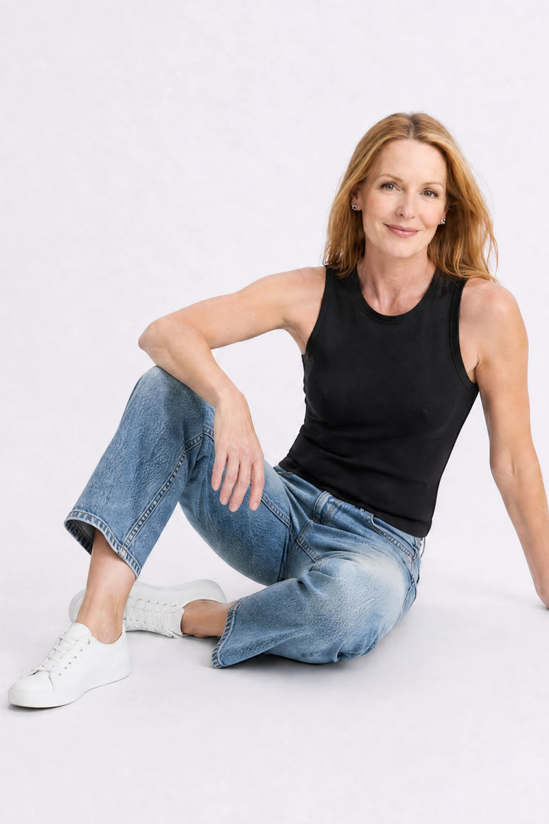 Linden Tank Black