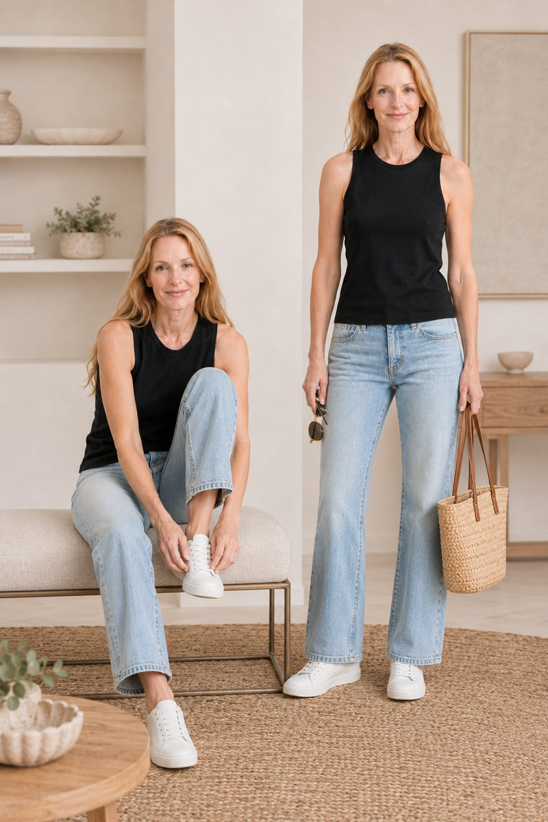 Linden Tank 2 Pack Black