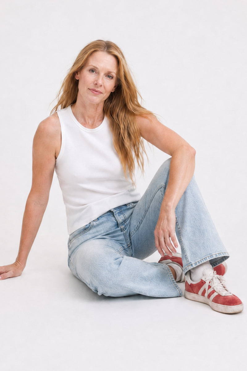 Linden Tank White