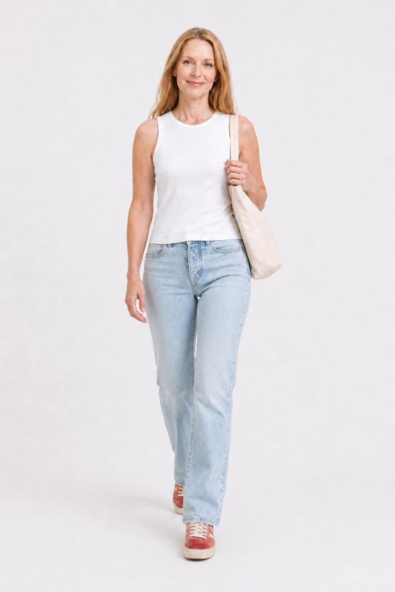 Linden Tank White