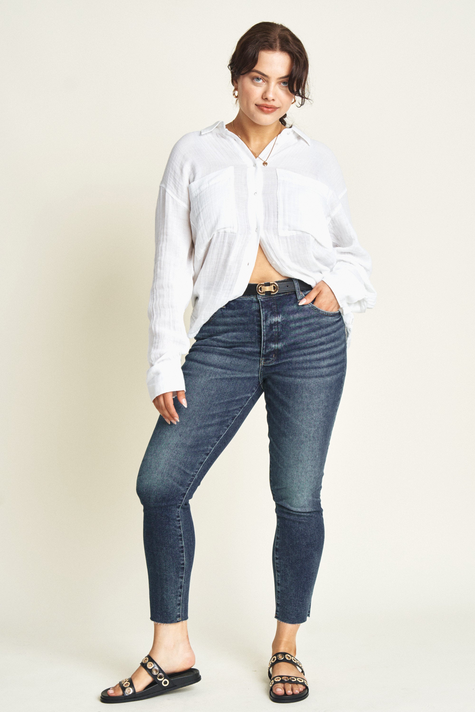 Cooper Skinny Sculpt+ Jeans – Dark Aged Vintage | High Rise