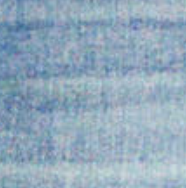 Bright Blue Worn